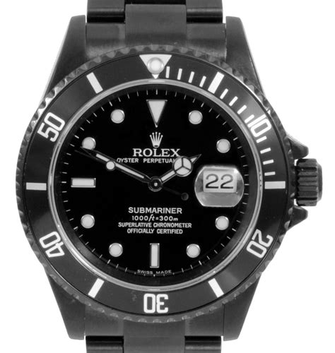 fake rolex submariner dlc pvd|rolex submariner 11610 price.